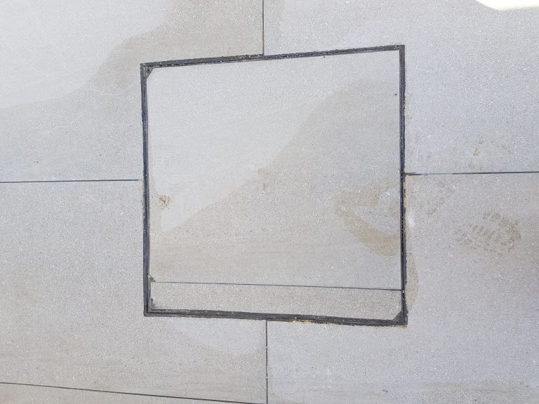 מכסה ביוב מרובע הפתרון מושלם לחיפוי דקורטיבי